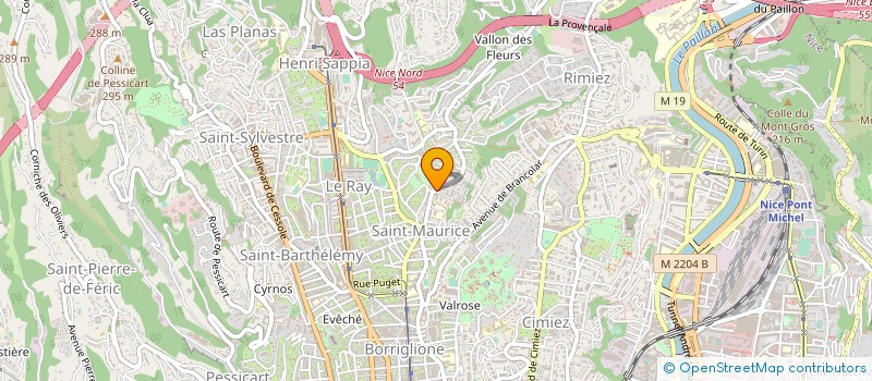 localisation de l'entreprise SMARIN à NICE