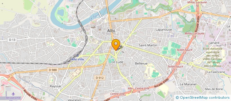 localisation de l'entreprise SMART  SAINT-JUERY