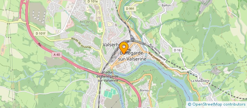 localisation de l'entreprise SMART  VALSERHONE