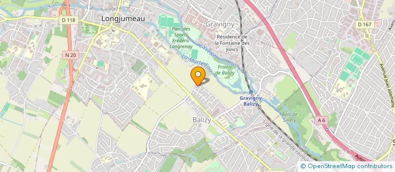 localisation de l'entreprise SMART-4U2 à LONGJUMEAU