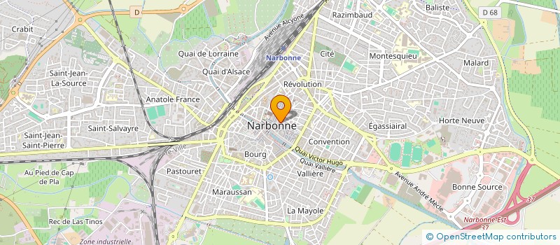 localisation de l'entreprise SMART  NARBONNE