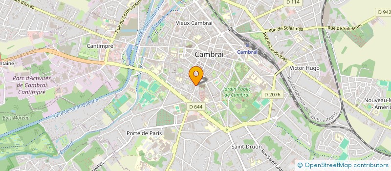 localisation de l'entreprise SMART à CAMBRAI