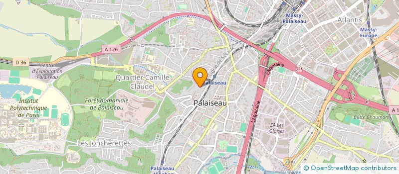 localisation de l'entreprise SMART à PALAISEAU
