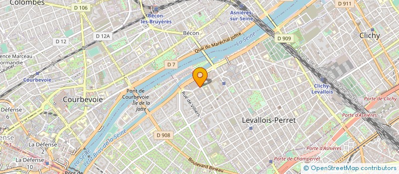 localisation de l'entreprise SMART AGE à LEVALLOIS-PERRET