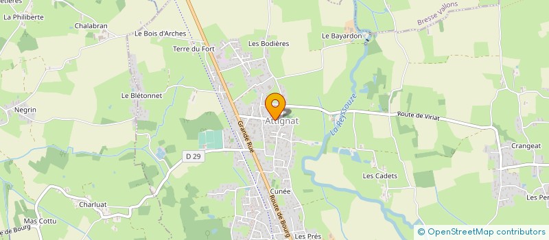 localisation de l'entreprise SMART AINFO  ATTIGNAT