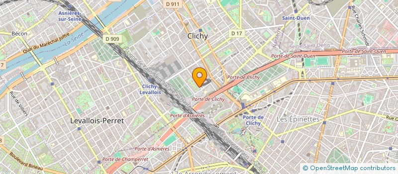 localisation de l'entreprise SMART AND AGILE CONSULTING à CLICHY