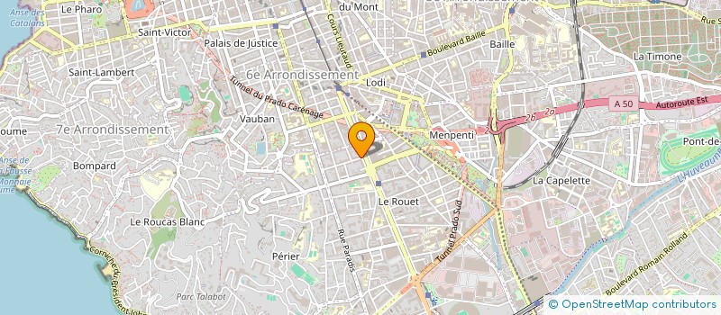localisation de l'entreprise SMART AND STOCK à MARSEILLE