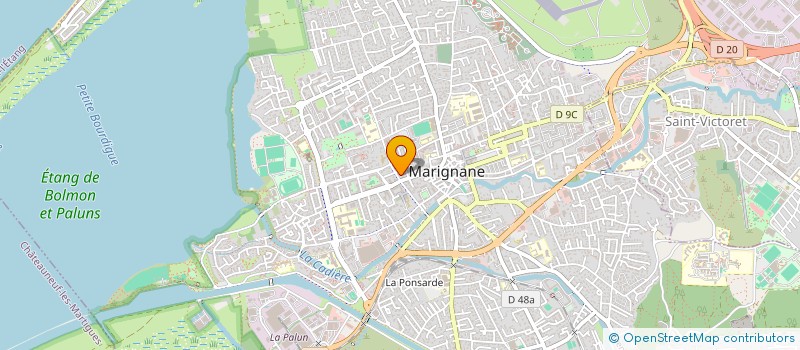 localisation de l'entreprise SMART AND TECH à MARIGNANE