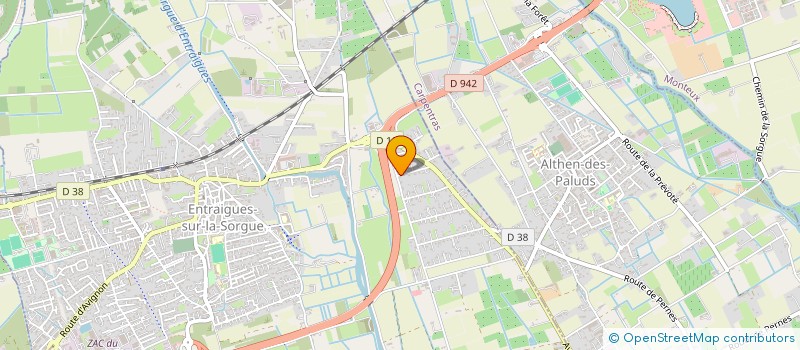 localisation de l'entreprise SMART AND WOOD  ENTRAIGUES-SUR-LA-SORGUE