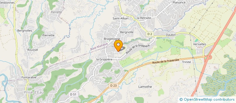 localisation de l'entreprise SMART ASSURANCES CARAIBES à PETIT-BOURG