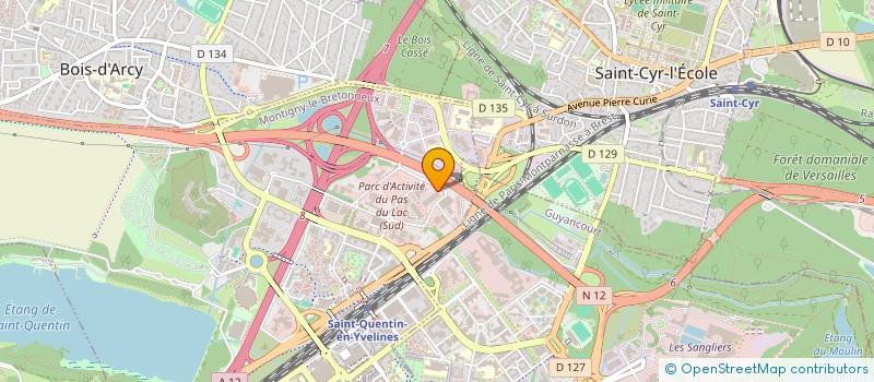 localisation de l'entreprise SMART AUTOMOBILE FRANCE SAS à MONTIGNY LE BRETONNEUX