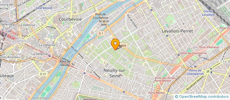 localisation de l'entreprise SMART & AV à NEUILLY-SUR-SEINE