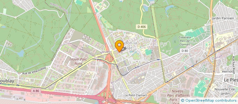 localisation de l'entreprise SMART BATIMENT à MEUDON