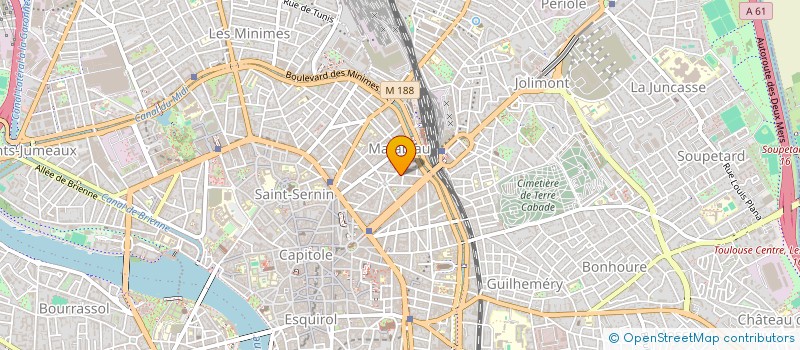 localisation de l'entreprise SMART BIO à TOULOUSE