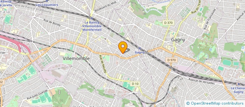 localisation de l'entreprise SMART BTP à VILLEMOMBLE