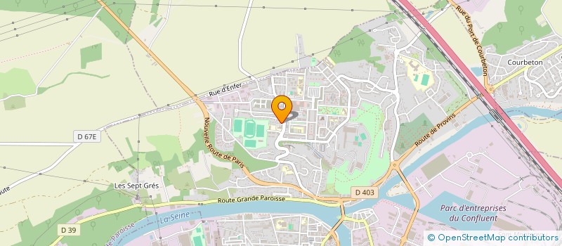 localisation de l'entreprise SMART BTP  MONTEREAU-FAULT-YONNE