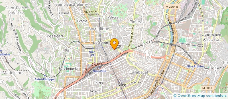 localisation de l'entreprise SMART BUILDING  NICE