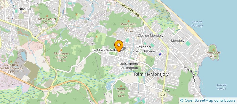 localisation de l'entreprise SMART BUSINESS CONSEILS  REMIRE-MONTJOLY