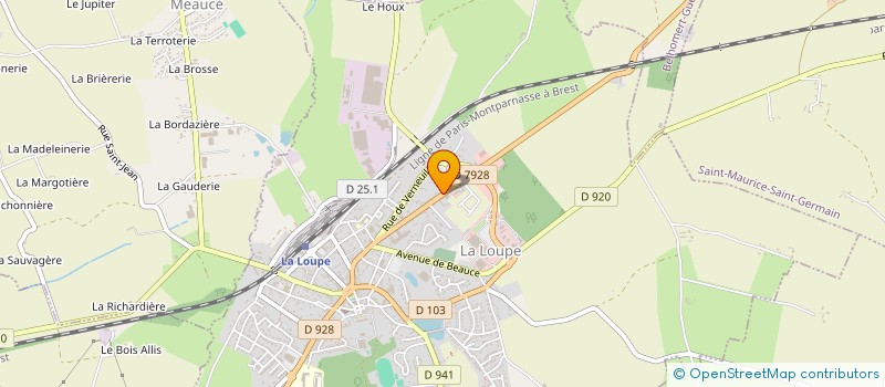 localisation de l'entreprise SMART BY DESIGN à LA LOUPE