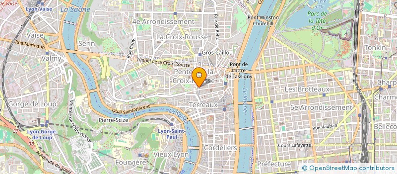 localisation de l'entreprise SMART CALL à LYON