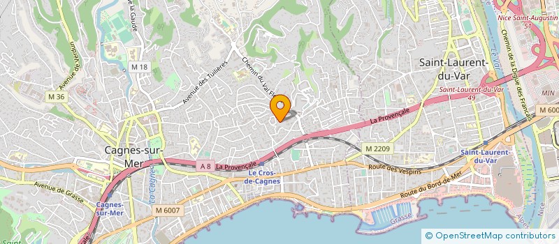 localisation de l'entreprise SMART CLIC FRANCE à CAGNES-SUR-MER