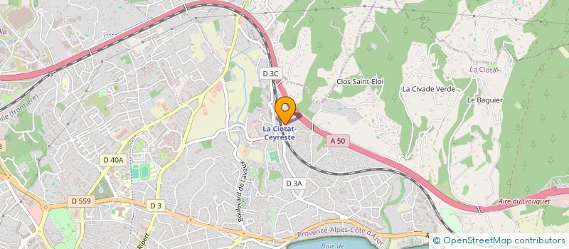 localisation de l'entreprise SMART COCOON  LA CIOTAT