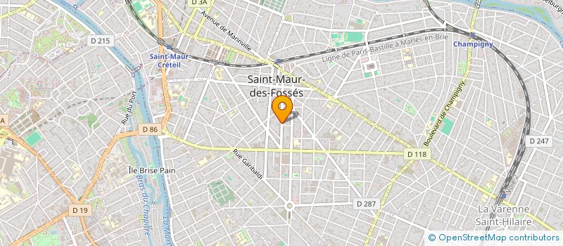 localisation de l'entreprise SMART-COM  SAINT-MAUR-DES-FOSSES