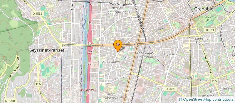 localisation de l'entreprise SMART COMMERCE à GRENOBLE