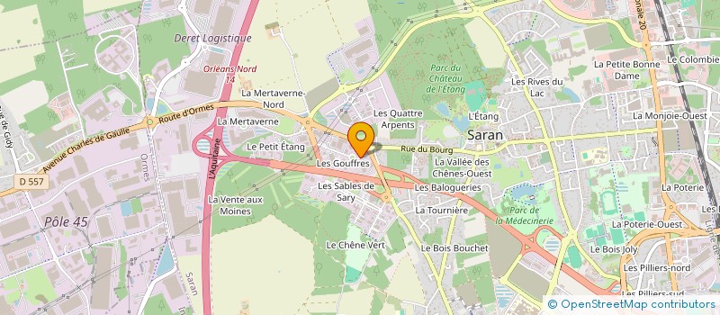 localisation de l'entreprise SMART CONCEPT 45770 à SARAN
