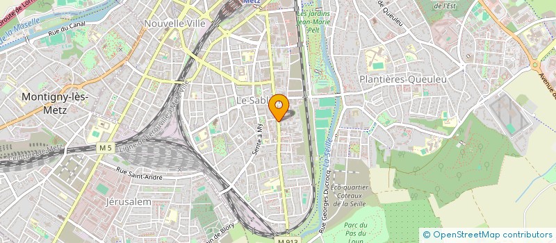 localisation de l'entreprise SMART CONSULT  METZ