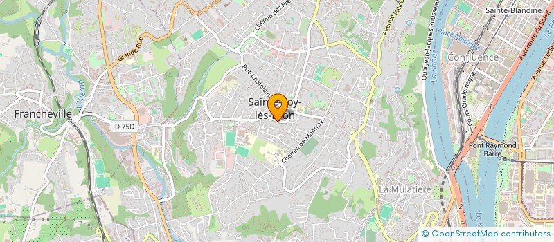 localisation de l'entreprise SMART CONSULTING  SAINTE-FOY-LES-LYON