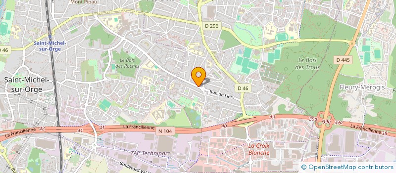 localisation de l'entreprise SMART CONSULTING à SAINTE-GENEVIEVE-DES-BOIS
