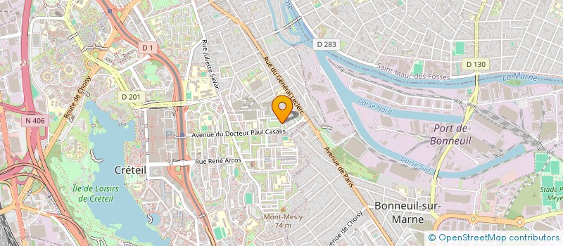 localisation de l'entreprise SMART CONSULTING  CRETEIL