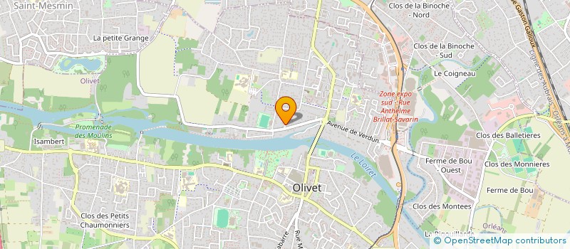 localisation de l'entreprise SMART CROP ADVISER à OLIVET