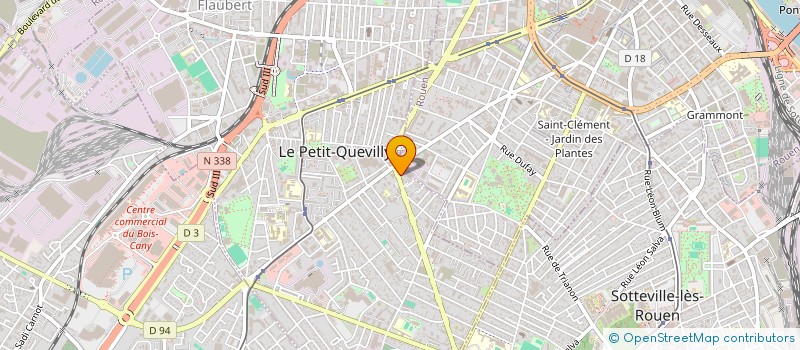 localisation de l'entreprise SMART CUBE DEVELOPPEMENT  LE PETIT-QUEVILLY