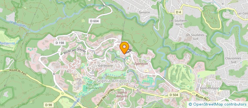 localisation de l'entreprise SMART CUSTOMS COMPLIANCE  VALBONNE