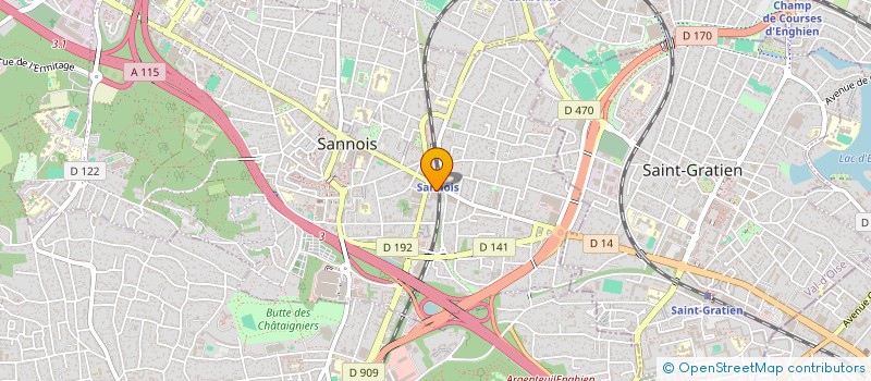 localisation de l'entreprise SMART CUT  SANNOIS