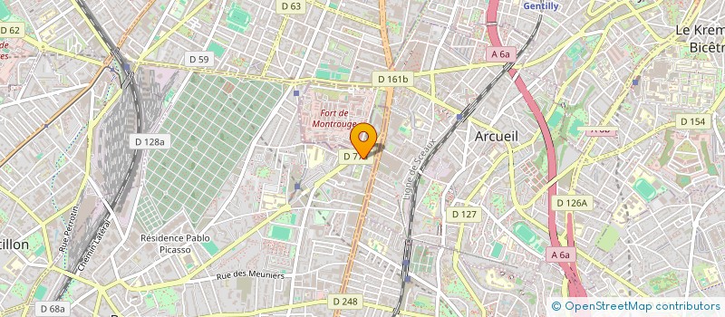 localisation de l'entreprise SMART DATA VIZ à BAGNEUX