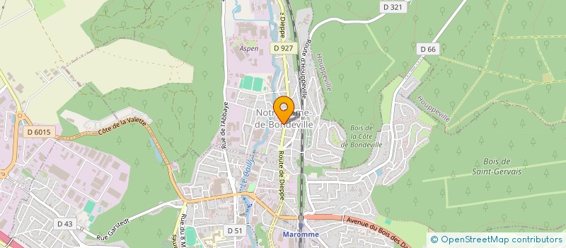 localisation de l'entreprise SMART DIAG  MALAUNAY