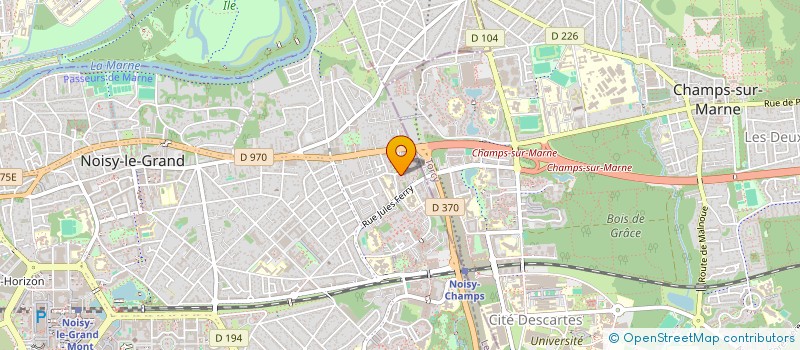 localisation de l'entreprise SMART DOMOTIQUE à NOISY-LE-GRAND