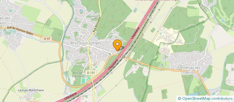 localisation de l'entreprise SMART DRIVE à BRIIS-SOUS-FORGES