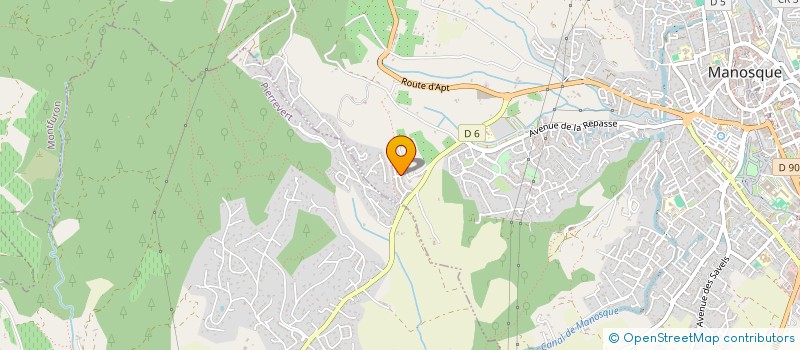 localisation de l'entreprise SMART DRIVE à MANOSQUE