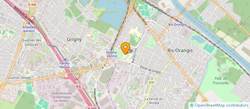 localisation de l'entreprise SMART DRIVE  RIS-ORANGIS