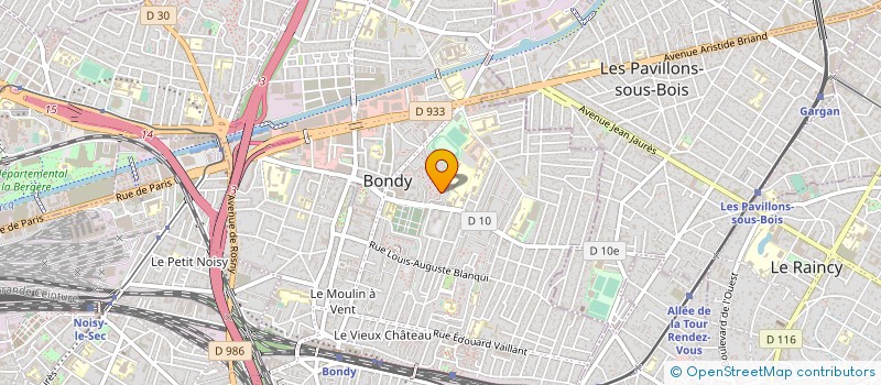 localisation de l'entreprise SMART DRIVER  BONDY