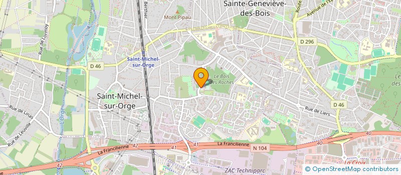 localisation de l'entreprise SMART DRIVER à SAINT-MICHEL-SUR-ORGE