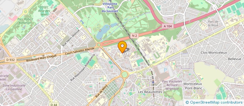 localisation de l'entreprise SMART ECO BAT à AULNAY-SOUS-BOIS