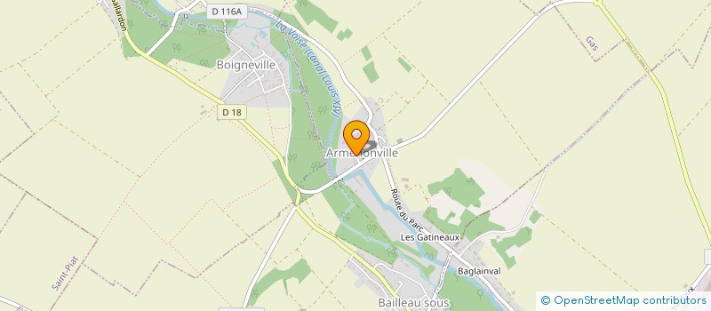 localisation de l'entreprise SMART ECOM PROJECT à BAILLEAU-ARMENONVILLE