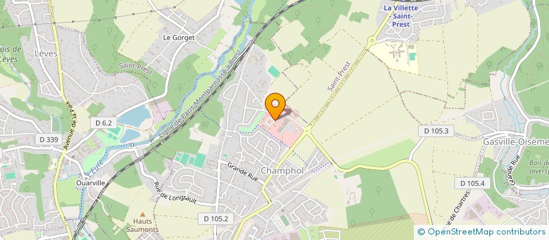 localisation de l'entreprise SMART ELEC 28 à CHAMPHOL