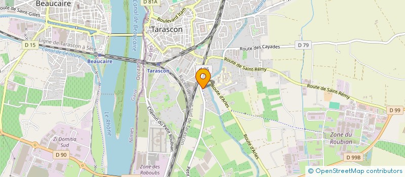 localisation de l'entreprise SMART ENERGY  TARASCON