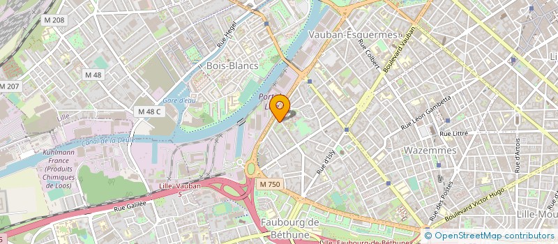 localisation de l'entreprise SMART FACTORY à LILLE